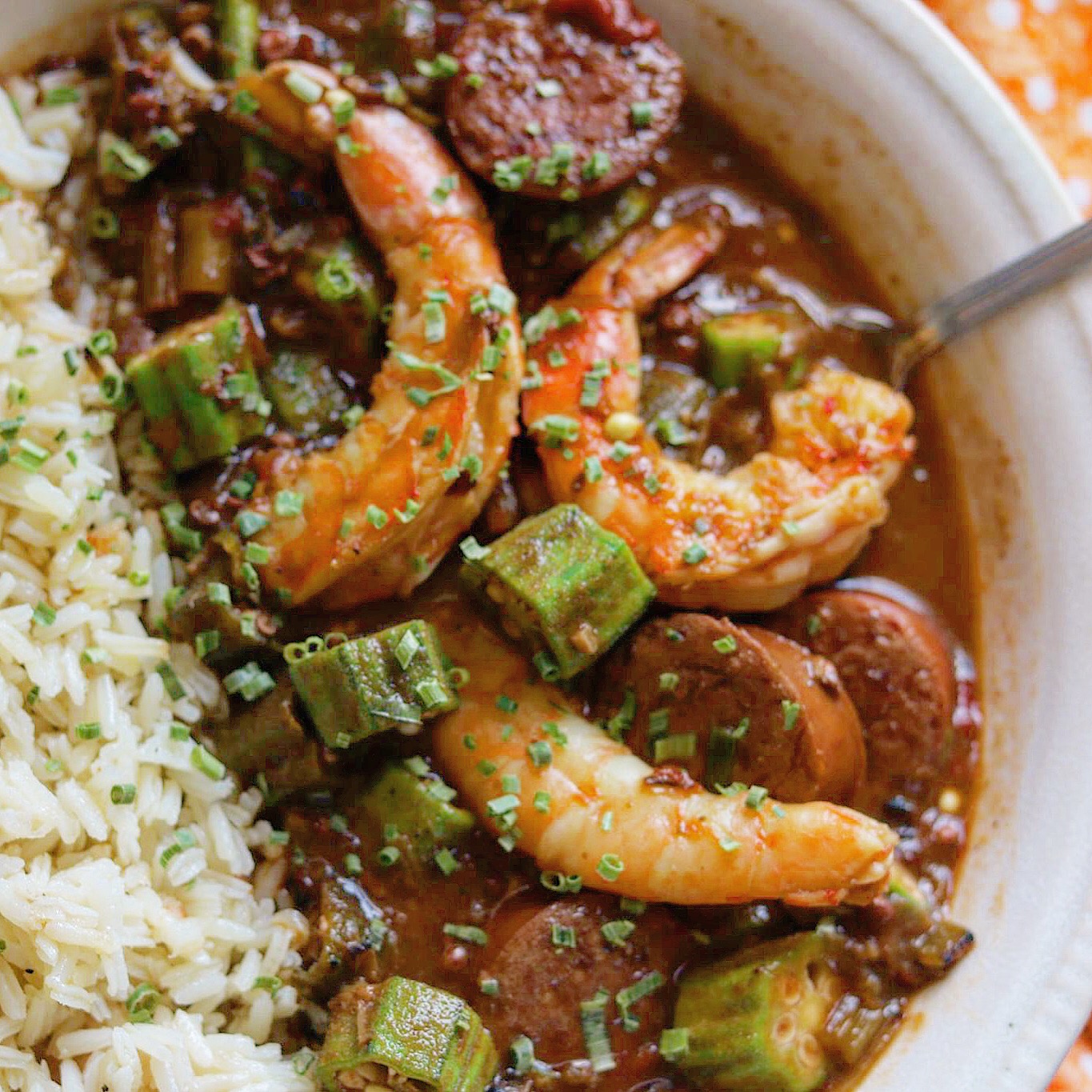 Love Gumbo This Super Shrimp Okra And Andouille Smoked Sausage Gumbo Is Over The Top The 2 Spoons,Chestnut Puree Recipe